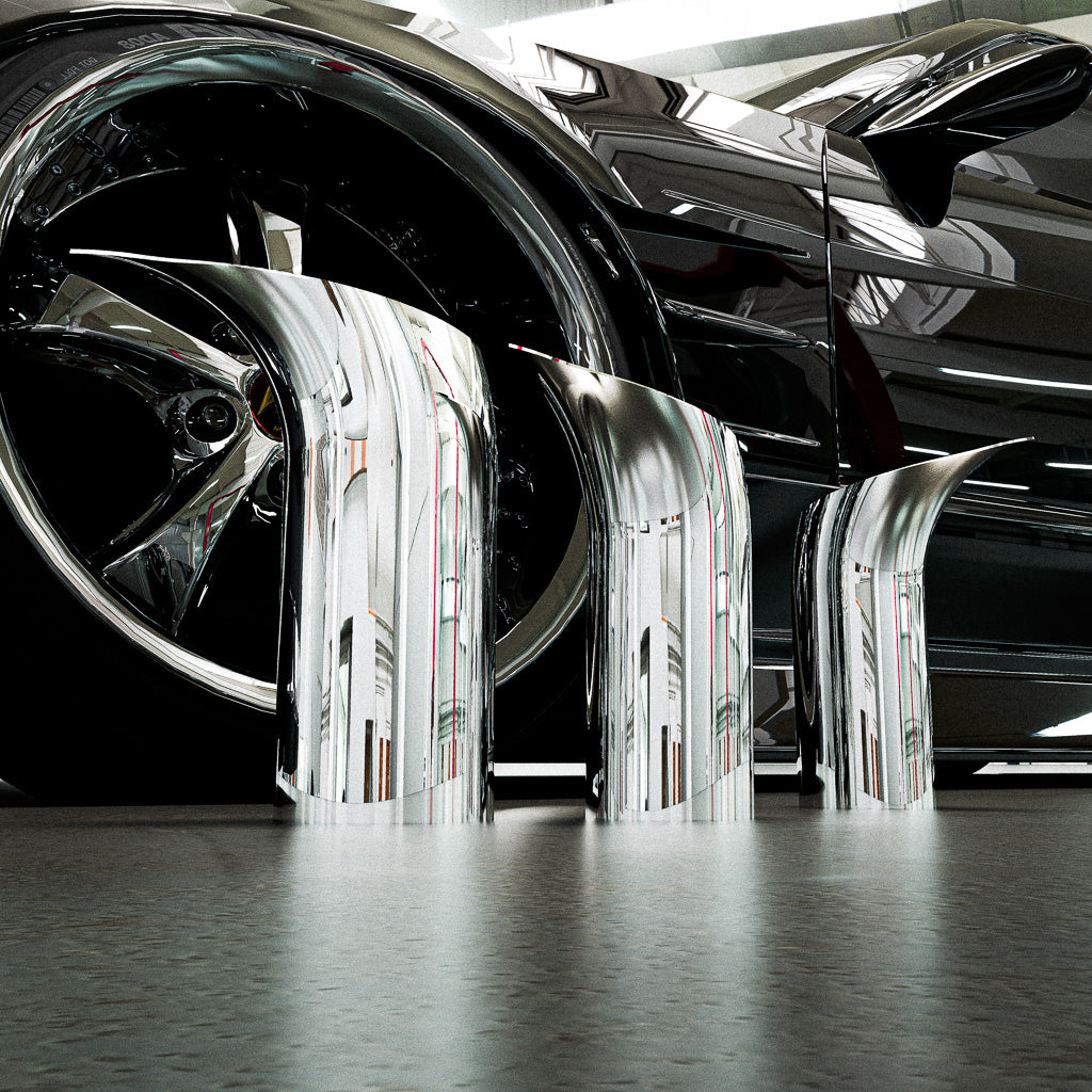 Tear drop Exhaust Stainless Steel Teardrop Exhaust Tip