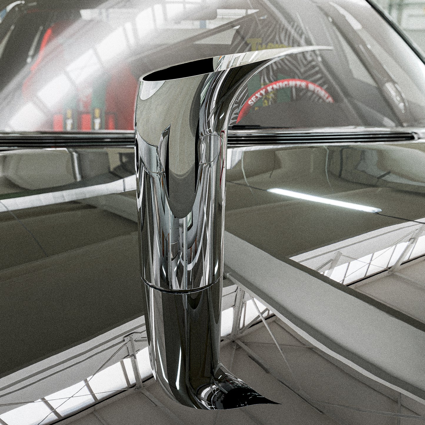 Tear drop Exhaust Stainless Steel Teardrop Exhaust Tip