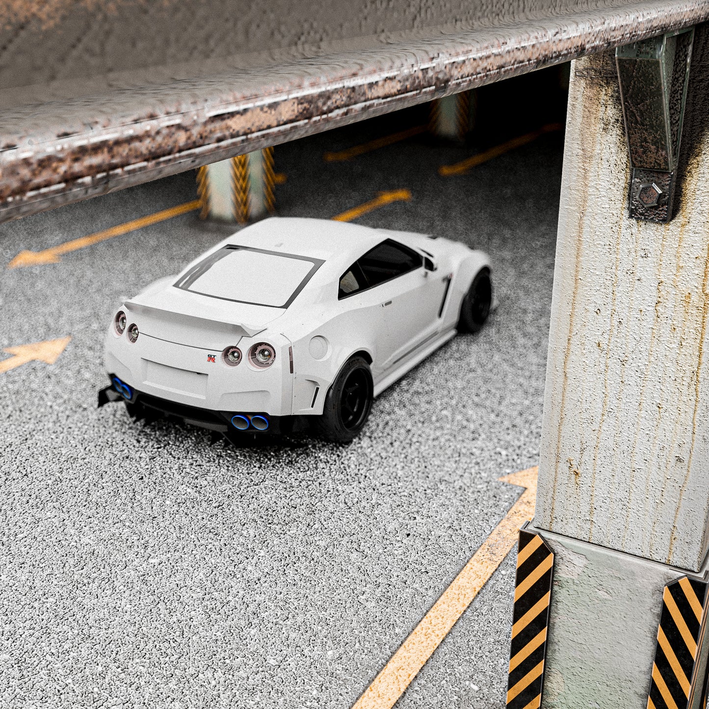 Universal Car Diffuser - 60Inches - 10-Layer UNBREAKABLE Fiberglass - Fits Most Vehicles - Includes Screws & Easy Installation Guide - Diamond-Cut Premium Design